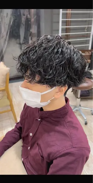 ショート パーマ メンズ メンズStylist 山根慧のヘアスタイル