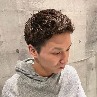 メンズ 冨田 綾のヘアスタイル