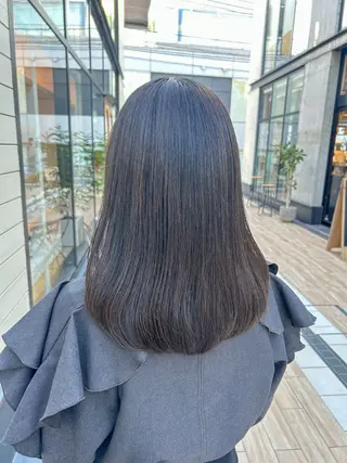 セミロング カラー ヘアアレンジ yuka .のヘアスタイル