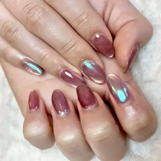 ネイル Lelole 🫧マグネット🫧のネイルデザイン