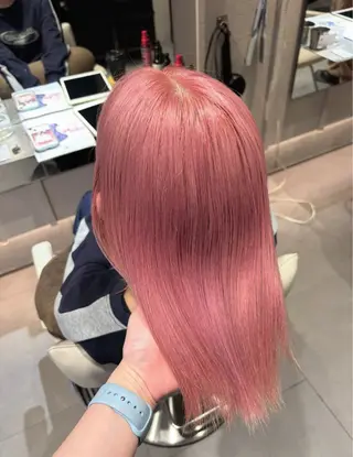 ミディアム カラー 表参道/ハイトーン /yuiのヘアスタイル