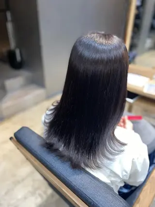 ミディアム 稲田 ことみのヘアスタイル