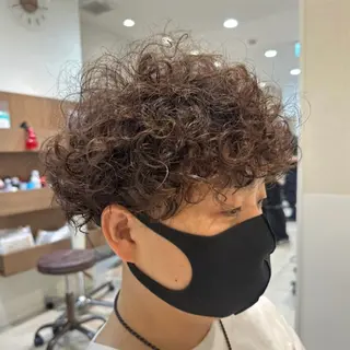 パーマ メンズ 田畑 あやののヘアスタイル