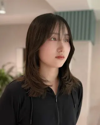 ミディアム meak所属・韓国レイヤー RYOTAのヘアスタイル