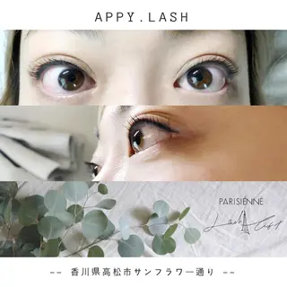 マツエク・マツパ まつげと眉の専門店 Appy.Lashのマツエク・マツパデザイン