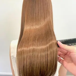 ロング カラー 髪質改善カラー ショートボブ専門のヘアスタイル