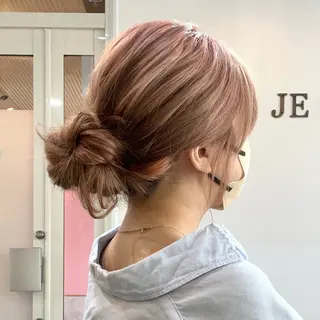 ロング ヘアアレンジ Je suis heureuse Tres所属・早朝セット☀️ レイヤー/Momoのヘアスタイル