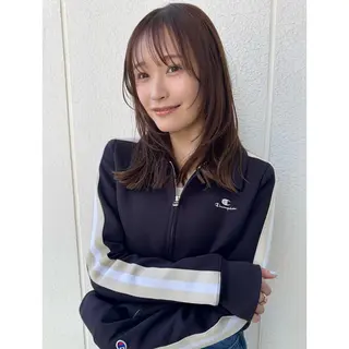 ミディアム カラー ハイライトカラー/ ハイトーン🍀白石のヘアスタイル