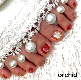 ネイル orchid ♡オーキッドのネイルデザイン