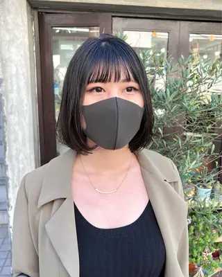 ショート カラー 木村陸弥 似合わせ 透明感カラー🌿のヘアスタイル