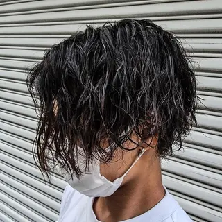 メンズ FREEX所属・特殊パーマ 片山恭兵のヘアスタイル