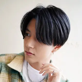 ショート パーマ メンズ Masena(マセナ)所属・表参道メンズヘア ✂︎Masena✂︎のヘアスタイル