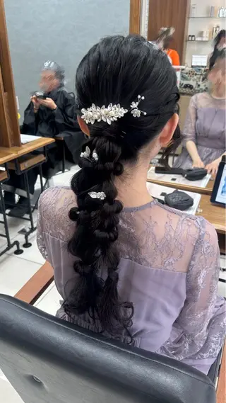 ロング ヘアセット/艶カラー emi🍒のヘアスタイル