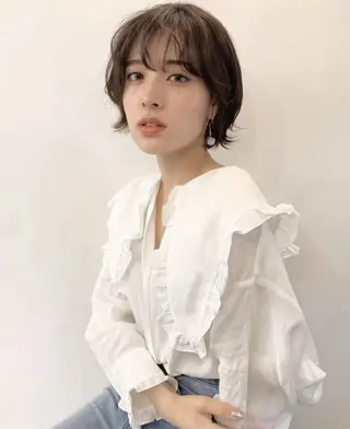 ショート カラー BEKKU  hairsalon所属・白井 花穂のヘアスタイル