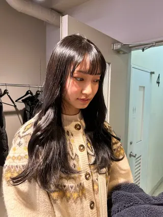 カラー 透明感ベージュ🤎 ナチュラルレイヤーのヘアスタイル