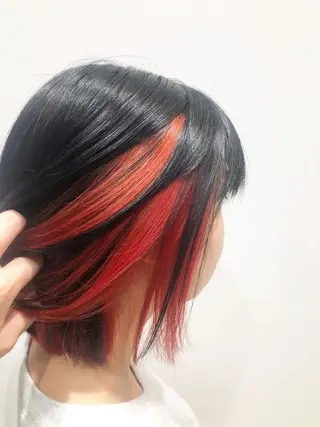 カラー 🪼高評価🪼 💎柴崎の藤咲💎のヘアスタイル