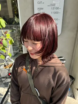 ミディアム カラー 【GUK】 🌻RINA🌻のヘアスタイル