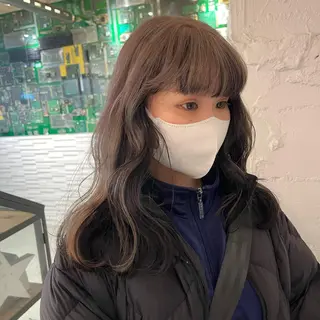 ロング カラー nameless miichiのヘアスタイル