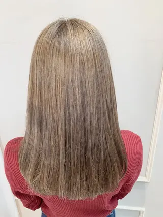 セミロング カラー 🦖鶴岡香純🦖 育休中のヘアスタイル