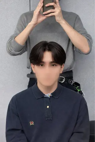 メンズ 梅田/パーマ/ 韓国メンズヘア/ハタのヘアスタイル