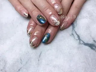 ネイル ネイルリボン 伊藤のネイルデザイン