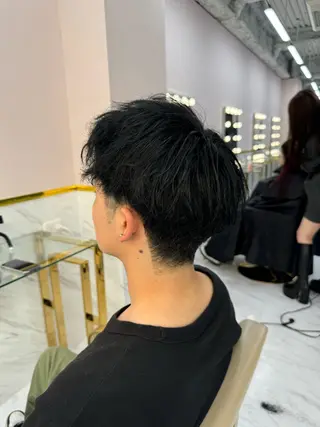 ショート カラー メンズ Buzzy 大畠　慎三郎のヘアスタイル