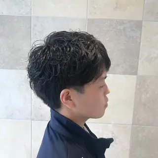 パーマ メンズ 田中 あかねのヘアスタイル