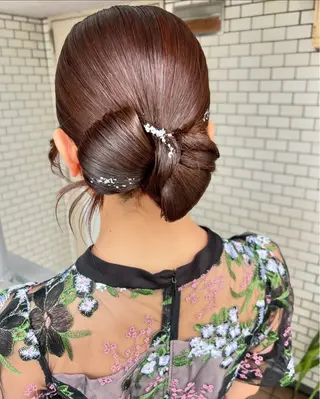 ヘアアレンジ 大人可愛いヘアメイク 💋🧚‍♀️しずかのヘアスタイル