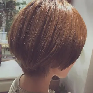 ショート 安永 涼のヘアスタイル