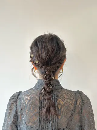 ヘアアレンジ トップスタイリスト 林すずかのヘアスタイル