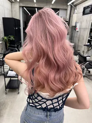 セミロング LINOET 名古屋所属・中道 晶のヘアスタイル