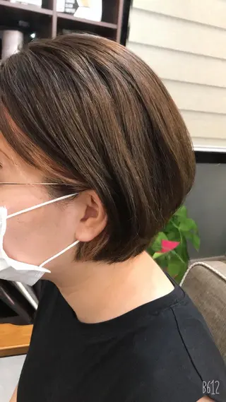 ショート hair works raptureのヘアスタイル