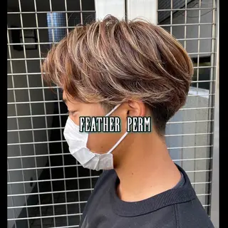 パーマ メンズ リノ🖤韓国ヘア 🖤🇰🇷のヘアスタイル