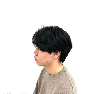 ショート メンズ 【メンズパーマ特化】 🍏網中勇喜のヘアスタイル