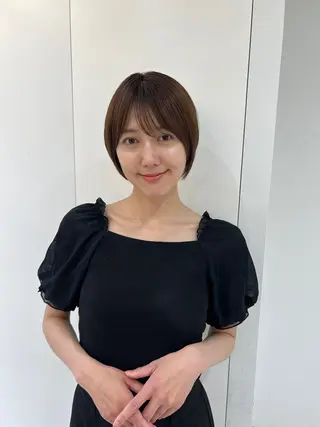 ショート 新井 翼/銀座 メンズ◎ショート女子のヘアスタイル