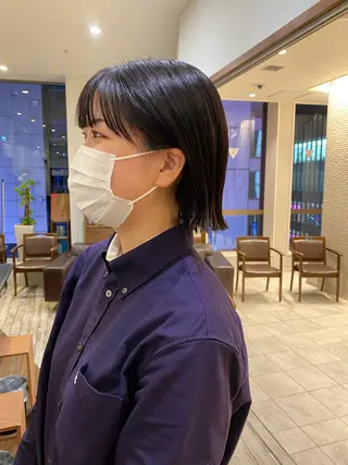 ショート 栗原 瑞稀のヘアスタイル