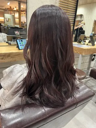 カラー little×link所属・littlelink Rioのヘアスタイル