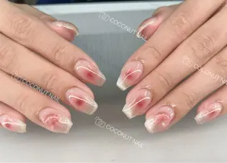 ネイル 神田 ココナッツのネイルデザイン