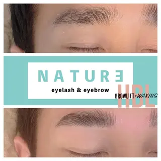 メンズ アイブロウ NATURE MIYUのマツエク・マツパデザイン