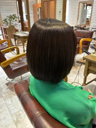 カラー little横浜所属・うる艶カラー⭐️ ミナトのヘアスタイル