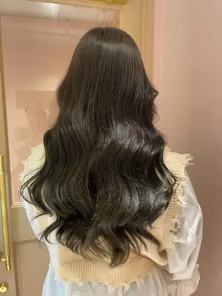 ロング マホ/日吉/髪質改善 /レイヤー/ガーリーのヘアスタイル