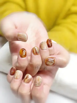 ネイル ハク キのネイルデザイン