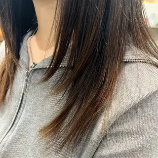 セミロング 💘 艶モテ/丁寧 カット💘rina.のヘアスタイル