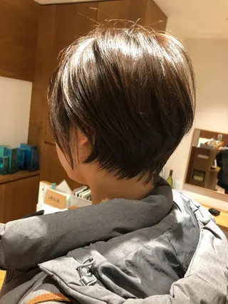 ショート カラー 🌟イメチェン美容師 🌟清水 大輝のヘアスタイル