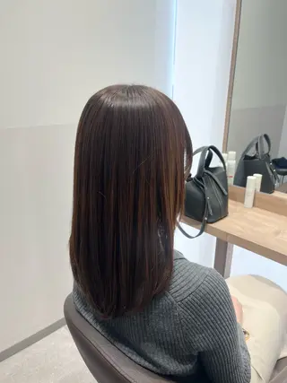 ロング SALOWIN大宮crest所属・艶透明感カラー/レイ ヤー🌻/rioのヘアスタイル