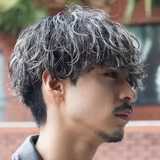 ミディアム カラー ヘアアレンジ メンズ fifth Tokyo所属・fifth 石川 凪のヘアスタイル