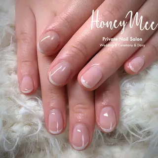 ショート カラー ネイル honey meeのネイルデザイン