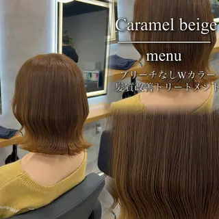 セミロング カラー ブリーチなしの達人 🌈KAITOのヘアスタイル