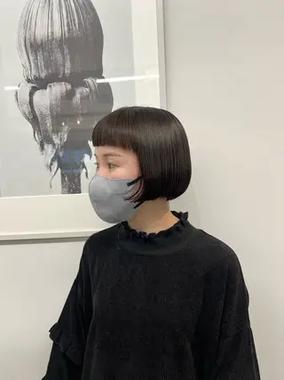 ショート INORI /フェイスレイヤーのヘアスタイル