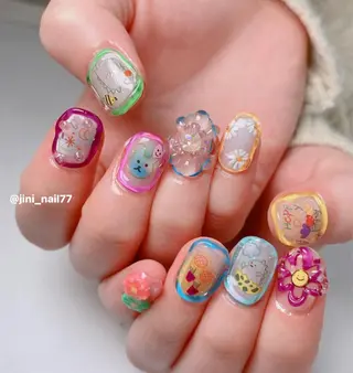 ネイル JINI NAIL所属・ジニ ネイルのネイルデザイン